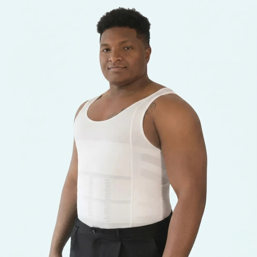 SculptWear™ – Camiseta interior moldeadora para hombre