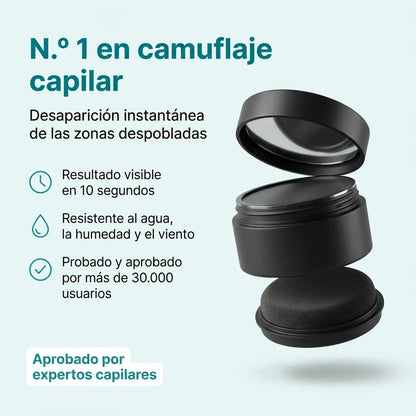 HairCover™ – Camuflaje capilar instantáneo