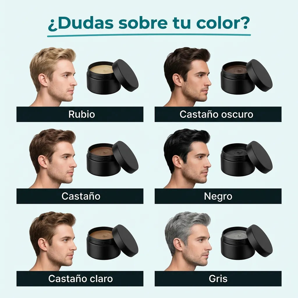 HairCover™ – Camuflaje capilar instantáneo