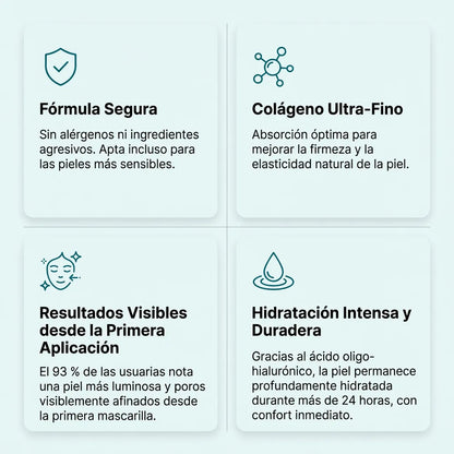 CollagenGlow™ – Mascarilla hidratante