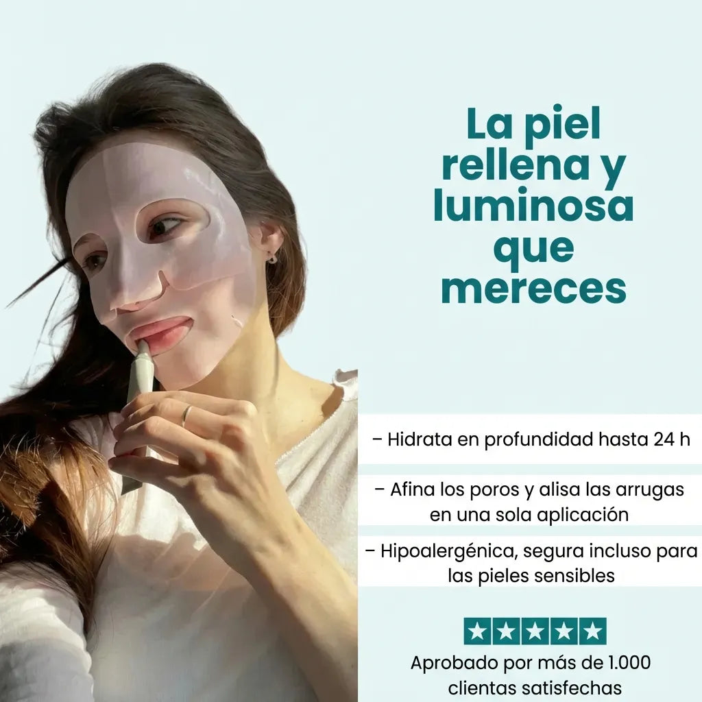 CollagenGlow™ – Mascarilla hidratante