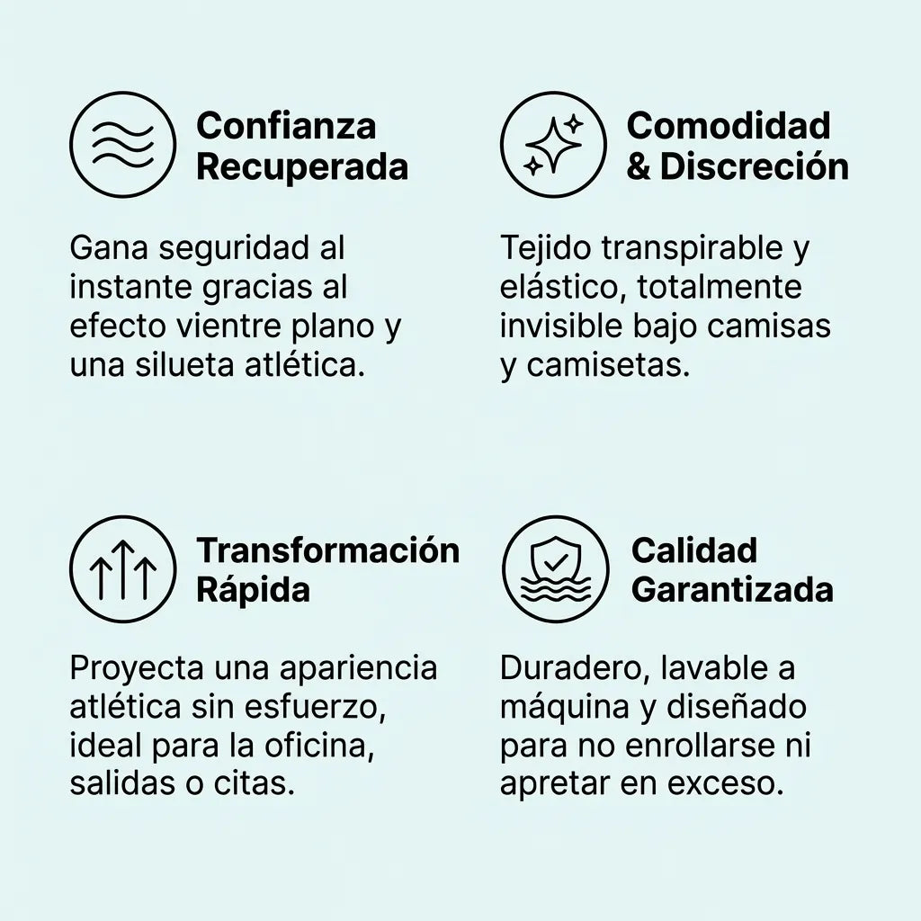 SculptWear™ – Camiseta interior moldeadora para hombre