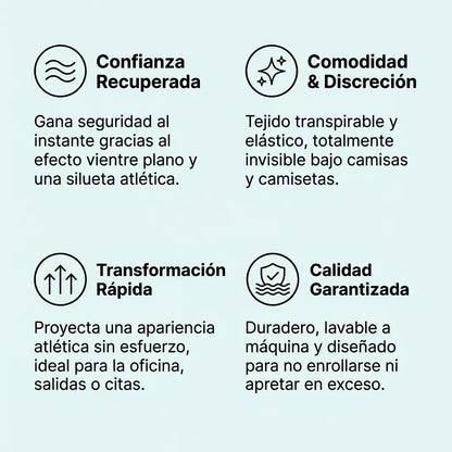 SculptWear™ – Camiseta interior moldeadora para hombre