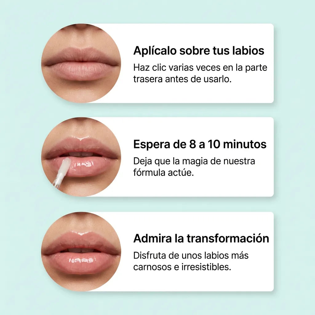 PlumpGloss™: labios carnosos en 60 segundos