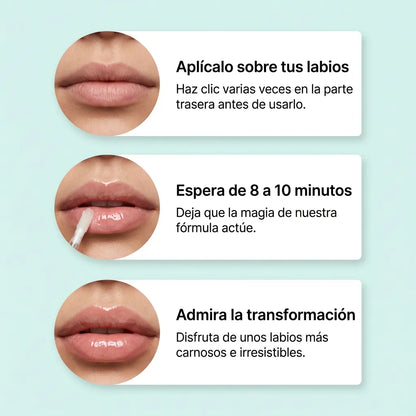 PlumpGloss™: labios carnosos en 60 segundos