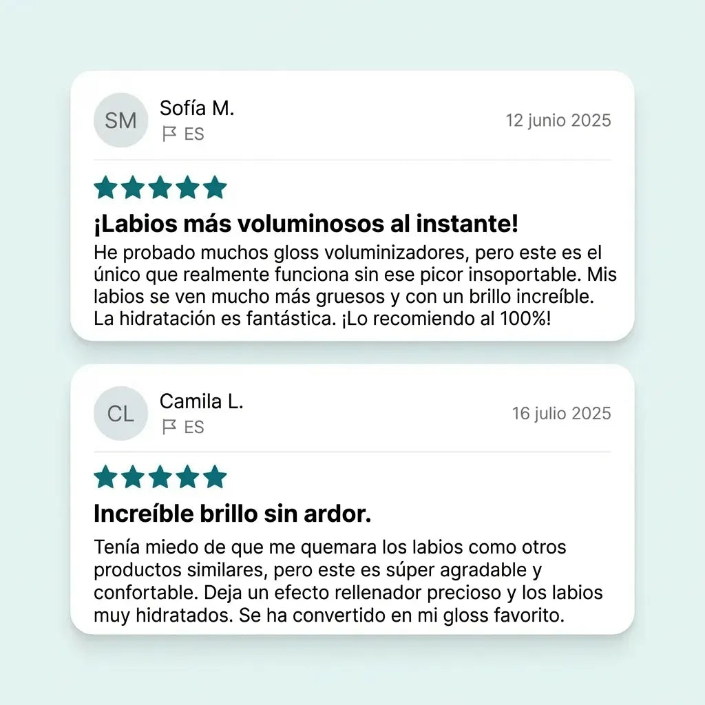 PlumpGloss™: labios carnosos en 60 segundos