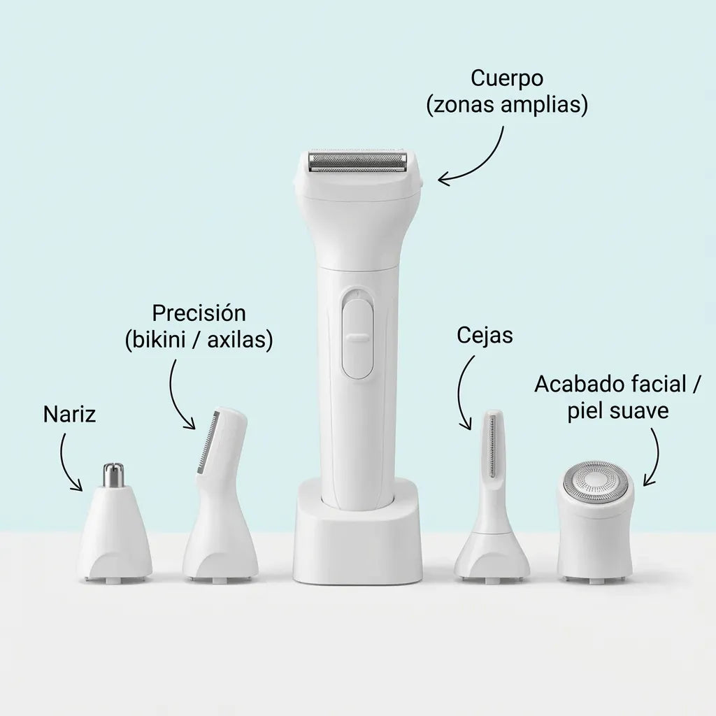 SkinEase™ – Maquinilla de afeitar 5 en 1
