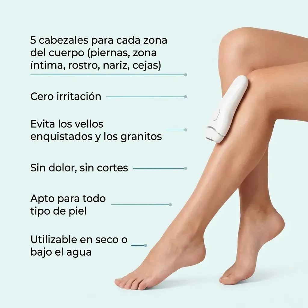 SkinEase™ – Maquinilla de afeitar 5 en 1