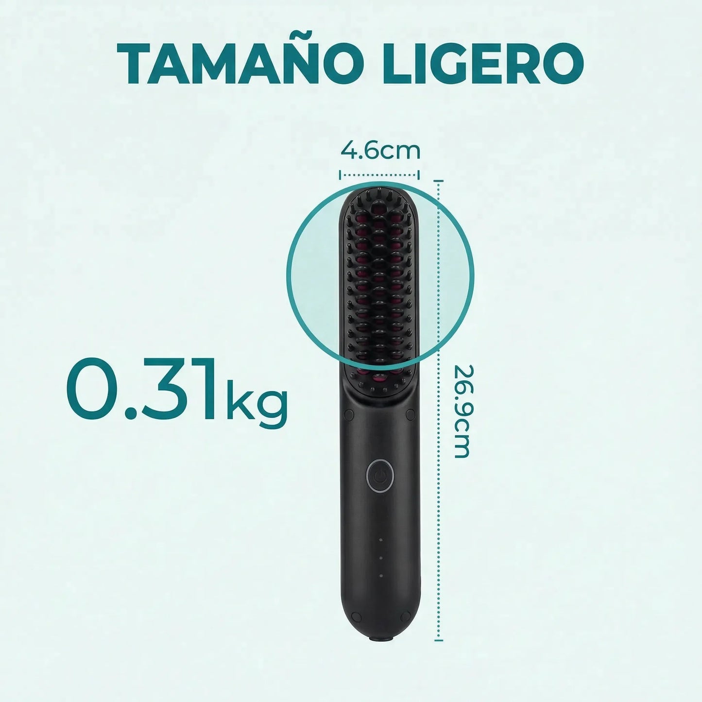 Brushy™ - Cepillo alisador compacto