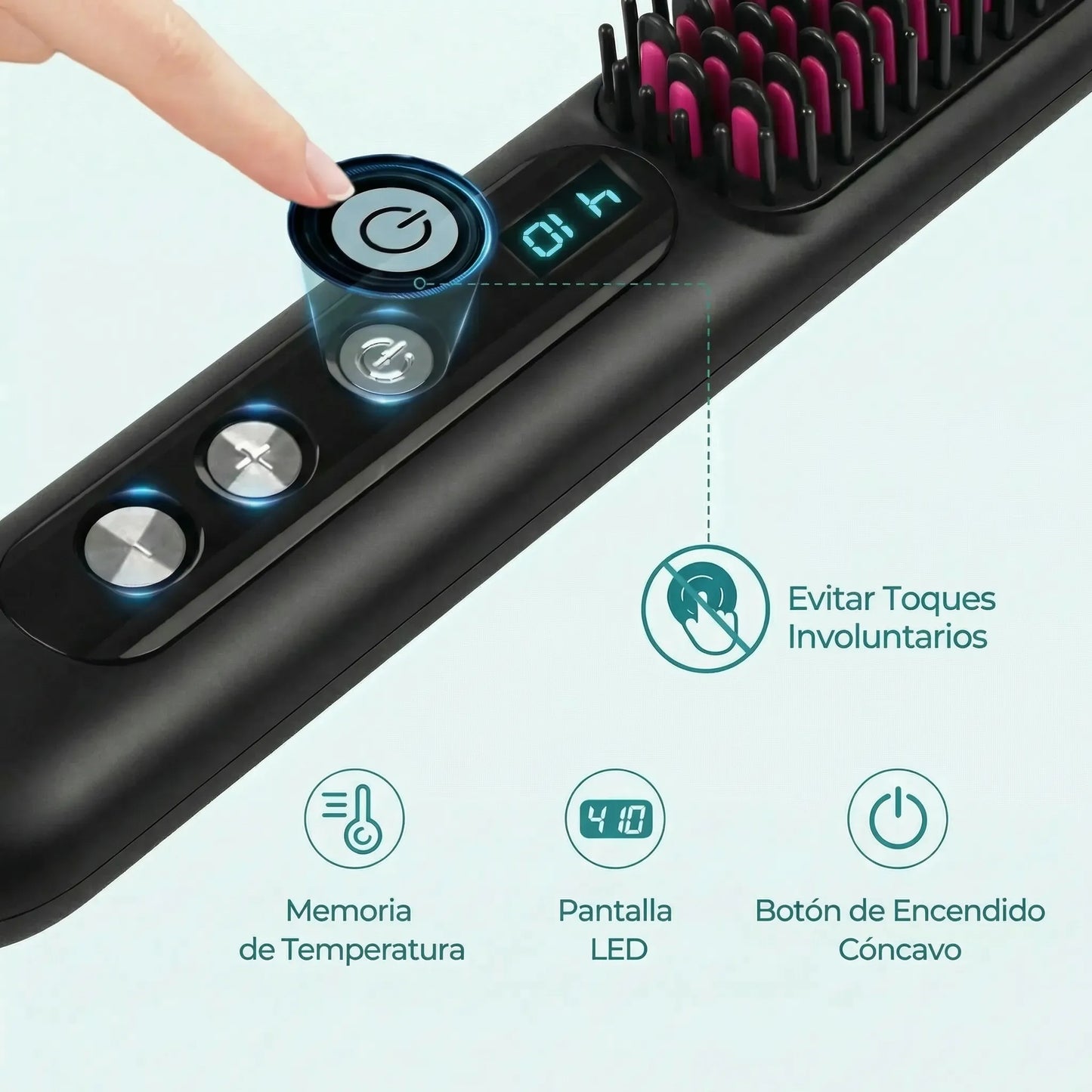 Brushy™ - Cepillo alisador compacto